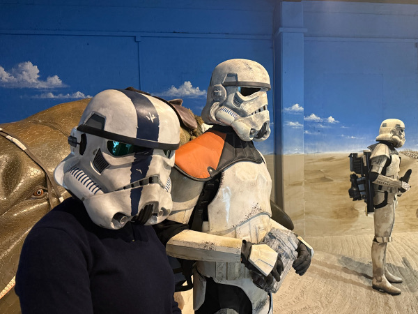 Unterwegs mit Sandtroopern