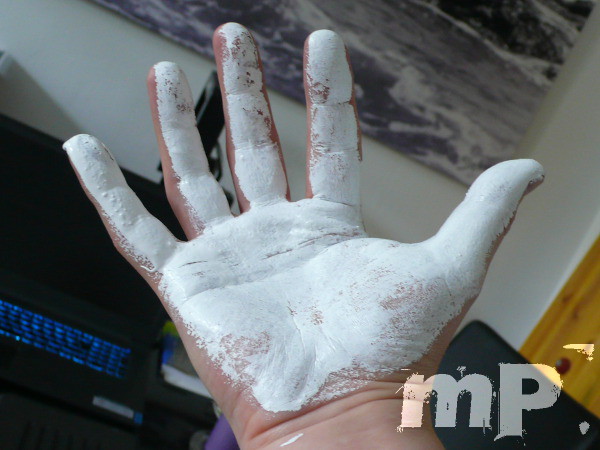 Weisse Hand