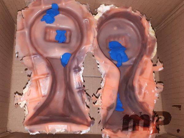 Ohrenform mit Clay